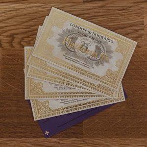 Harry Potter Hogwarts Express Ticket